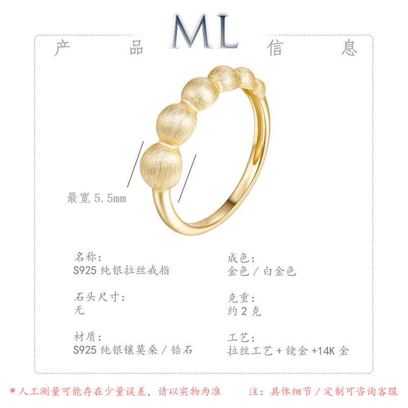 Vintage Minimalist Round Brilliant Floral Moissanite Necklace in 14K Gold Plated 925 Silver | Moisse & Silver Co. | #42 - Moisse & Silver Co.