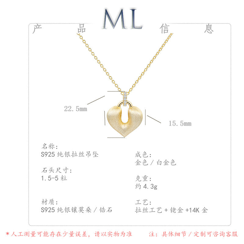 Italian Brushed Moissanite Bracelet in 14K Gold Plated 925 Silver | Moisse & Silver Co. | #79 - Moisse & Silver Co.