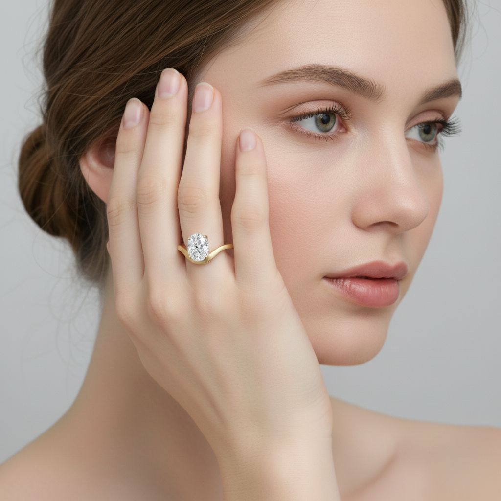 Italian Brushed Luxury Heart Moissanite Bracelet in 14K Gold Plated 925 Silver | Moisse & Silver Co. | #33 - Moisse & Silver Co.