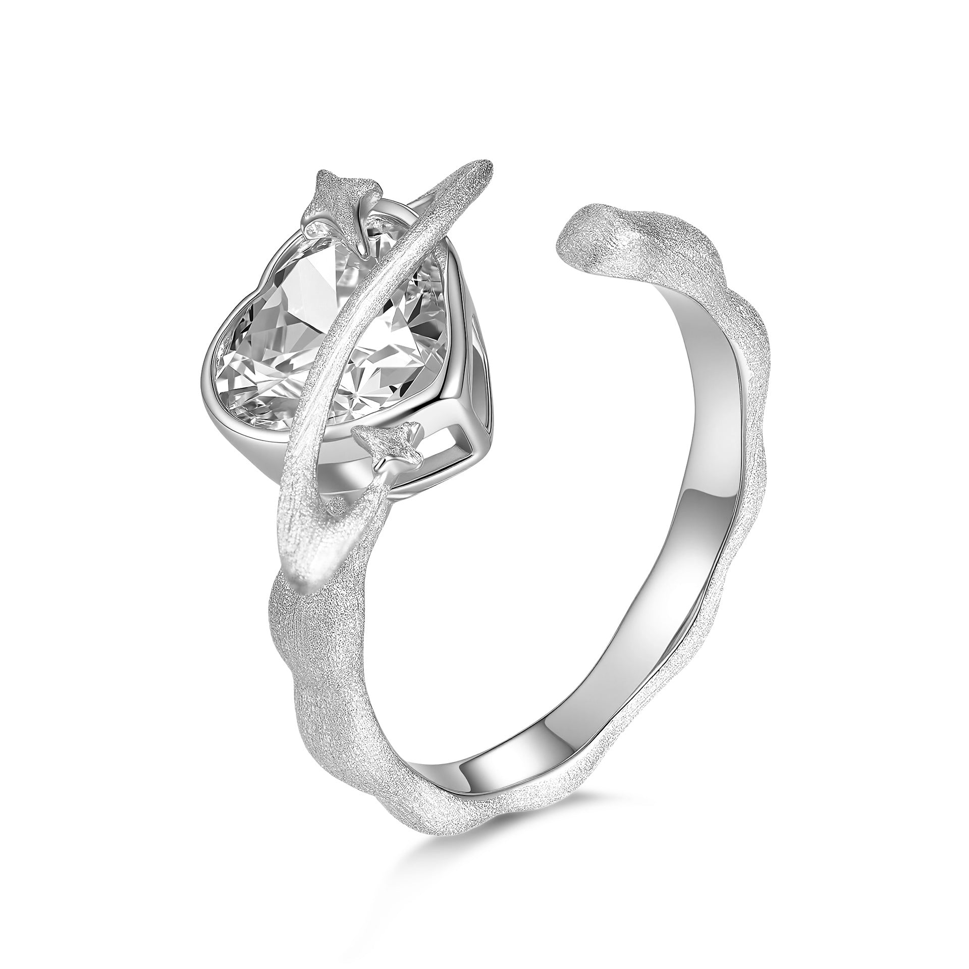Artisan Crafted Moissanite Earrings in 14K Gold Plated 925 Silver | Moisse & Silver Co. | #76 - Moisse & Silver Co.