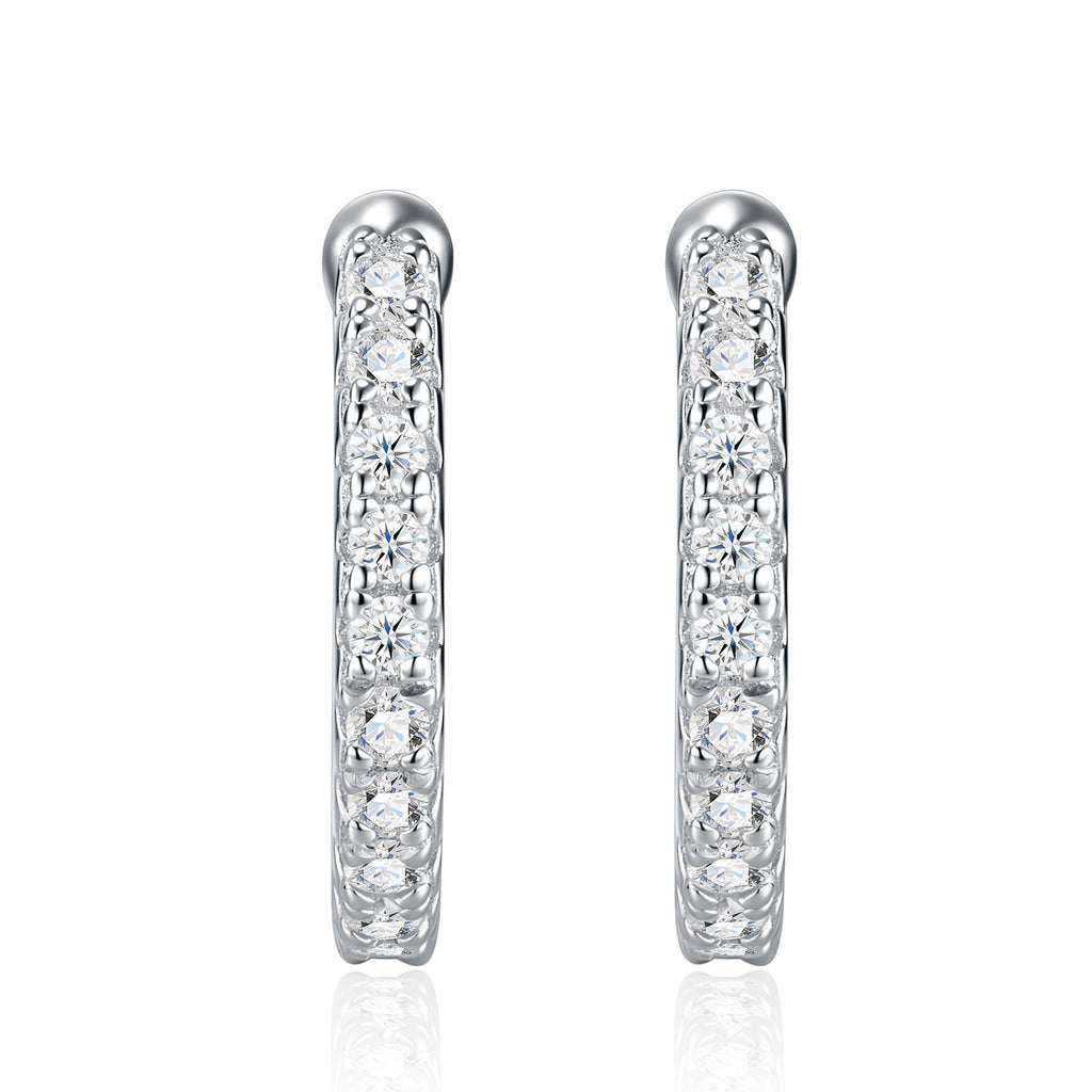 C-Shape Ear Bone Clip Set - S925 Silver Non-Piercing Earrings - Moisse & Silver Co.