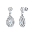 Luxury Waterdrop Moissanite Stud Earrings - S925 Gala Jewelry - Moisse & Silver Co.
