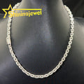 5mm Moissanite Tennis Chain - Iced Out VVS Stones S925 - Moisse & Silver Co.