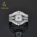 Men's Heavy Moissanite Iced Out Chain Style 4 - S925 - Moisse & Silver Co.
