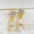 Luxury VVS1 Moissanite Huggie Hoops - Full Paved - Moisse & Silver Co.
