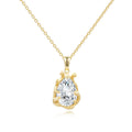 Moissanite Rigato Brushed 925 Sterling Silver Necklace | Vintage Luxury