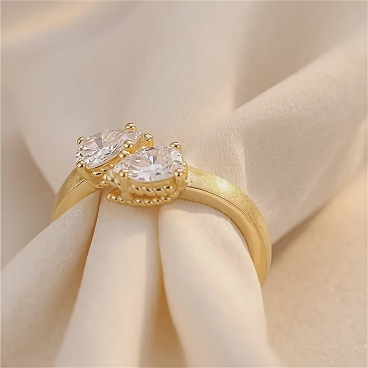 Italian Brushed Moissanite Necklace in 14K Gold Plated 925 Silver | Moisse & Silver Co. | #47